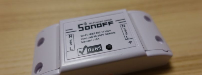Sonoff basic: Interruptor WiFi muy económico