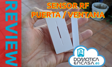 Review del sensor Sonoff de puerta o ventana por radio frecuencia