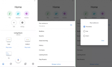 Google Home 2.8 incluirá modo restrictivo a fotos y acceso más rápido a rutinas
