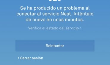 Servicio Nest caído temporalmente