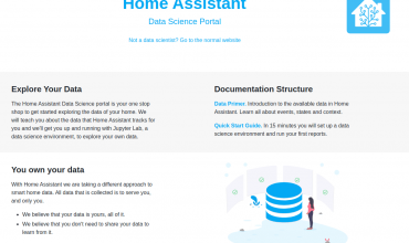 Home Assistant lanza para Hass.io el Data Science Portal, el analizador de datos