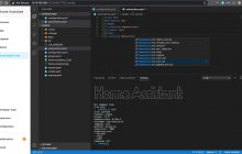 addon para usar vs code en Home Assistant