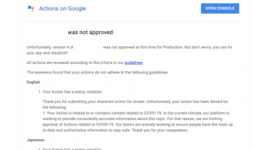 google bloquea las actions del coronavirus