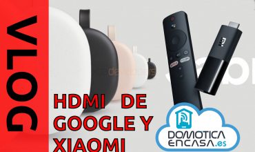 portada de los dispositivos hdmi de Xiaomi y google