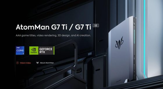 El mini PC MINISFORUM AtomMan G7 TI destaca por su poderosa combinación de gráficos NVIDIA RTX 4070 y la opción de un procesador Intel Core i9-14900HX