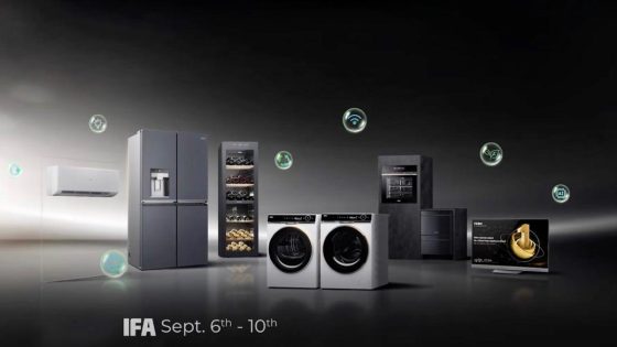 Haier ha mostrado en el IFA 2024 sus innovaciones en tecnología para el hogar inteligente y una reforma en la línea de productos de Hoover.