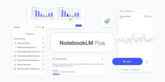 NotebookLM se renueva y presenta impactantes funciones de audio; Google One lanza su nueva capa Plus