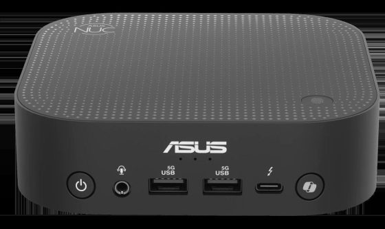 Asus presenta el potente NUC 14 Pro AI Lunar Lake mini PC con características avanzadas