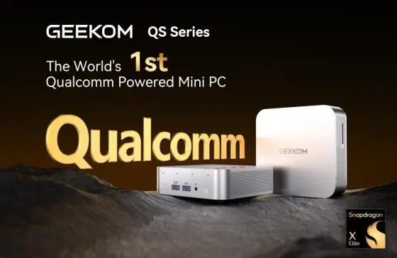 GEEKOM desvela su impactante gama de mini PCs 2025 con Intel, AMD y Snapdragon de Qualcomm