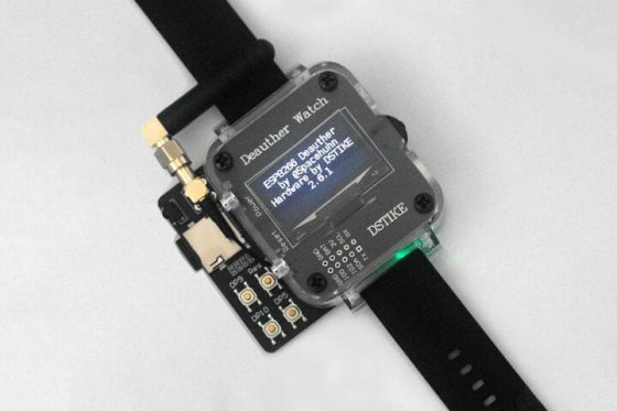 Deauther Watch V4S IR: Herramienta para ataques Wi-Fi y HID que debes conocer