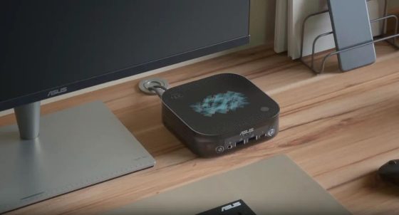 Asus NUC 14 Pro AI+: Mini PC Lunar Lake con E Ink innovador y diseño semi-transparente